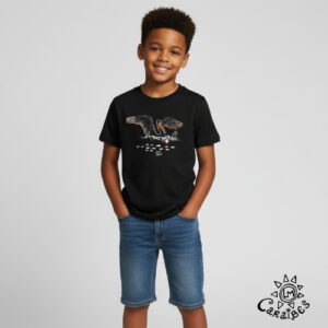 T-shirt Kids Gosier Noir