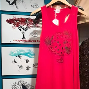 Robe Longue Poisson Rouge