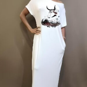 Robe Taïs Boeuf Blanc