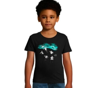 T-Shirt Tortue Noir