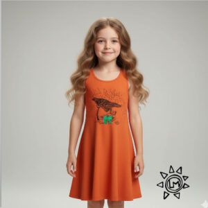 Robe Kid Grenouille Orange