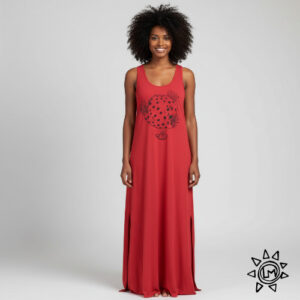 Robe Longue Poisson Rouge