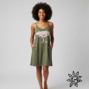 Robe Taba Flamboyant Kaki