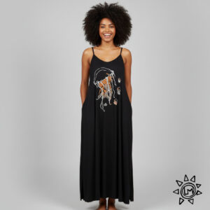 Robe Tabana Méduse Noir