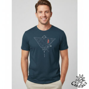 COL ROND TERRIER RAIE NAVY